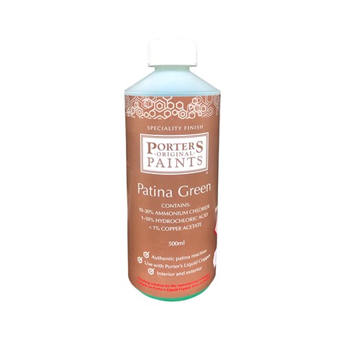 Porter's Paints Patina Green Solution 500ml